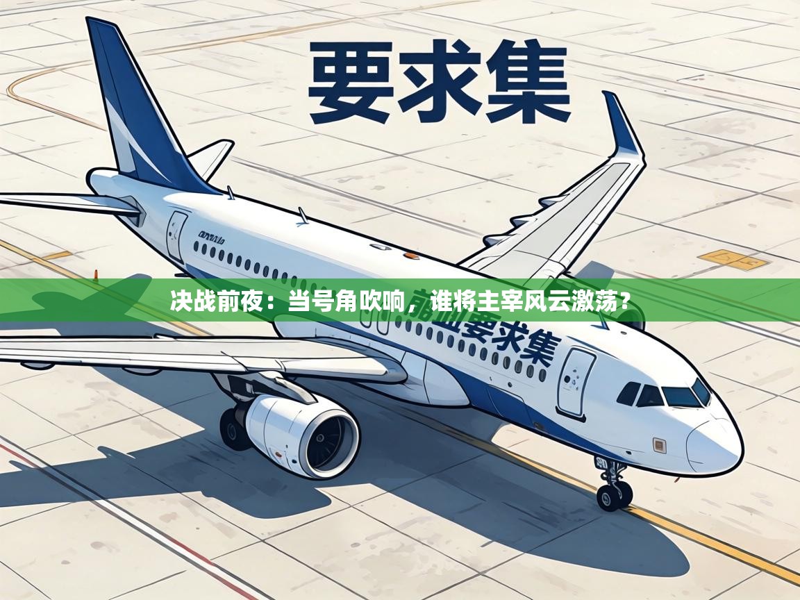 决战前夜:当号角吹响,谁将主宰风云激荡? 第1张